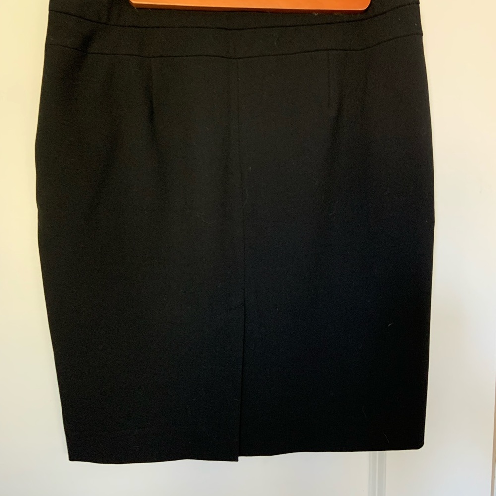 RW&CO STRETCH BLACK PENCIL SKIRT, SZ 4